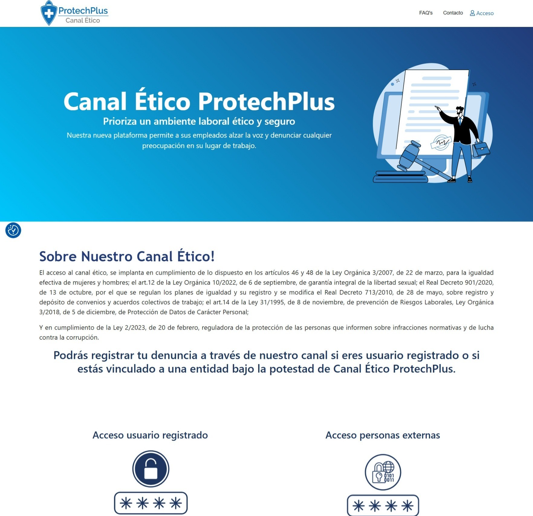 Plataforma Canal Ético